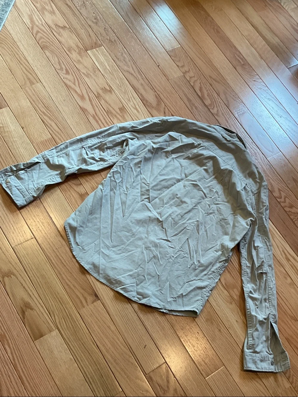 Lululemon Commission Men's Button-Down Shirt Gray Long Sleeve button down large - Picture 8 of 12